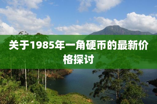 關(guān)于1985年一角硬幣的最新價(jià)格探討