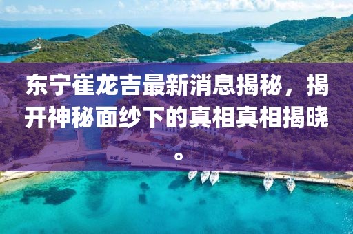 東寧崔龍吉最新消息揭秘，揭開神秘面紗下的真相真相揭曉。