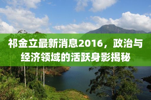 祁金立最新消息2016，政治與經(jīng)濟領域的活躍身影揭秘