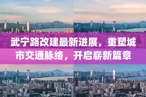 武寧路改建最新進(jìn)展，重塑城市交通脈絡(luò)，開啟嶄新篇章