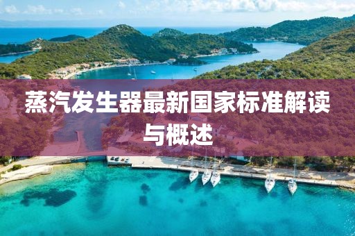 蒸汽發(fā)生器最新國家標(biāo)準(zhǔn)解讀與概述
