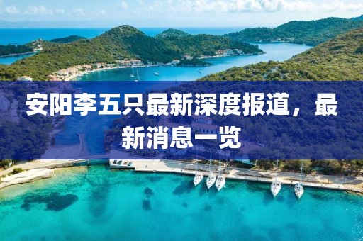 安陽(yáng)李五只最新深度報(bào)道，最新消息一覽