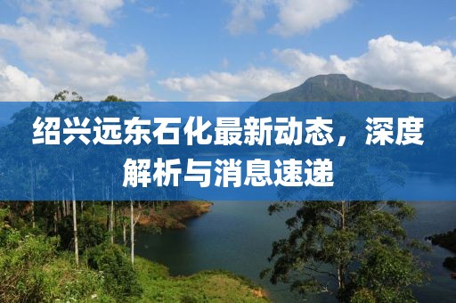 紹興遠(yuǎn)東石化最新動(dòng)態(tài)，深度解析與消息速遞