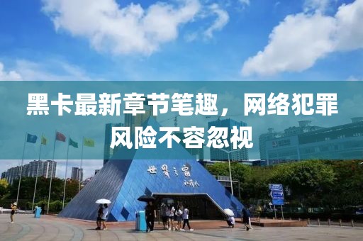 黑卡最新章節(jié)筆趣，網(wǎng)絡(luò)犯罪風(fēng)險(xiǎn)不容忽視