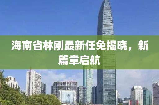 海南省林剛最新任免揭曉，新篇章啟航