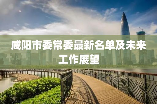 咸陽市委常委最新名單及未來工作展望