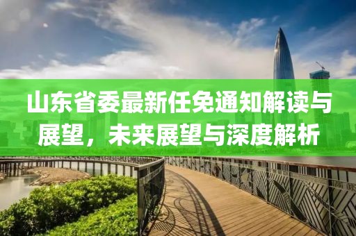山東省委最新任免通知解讀與展望，未來展望與深度解析