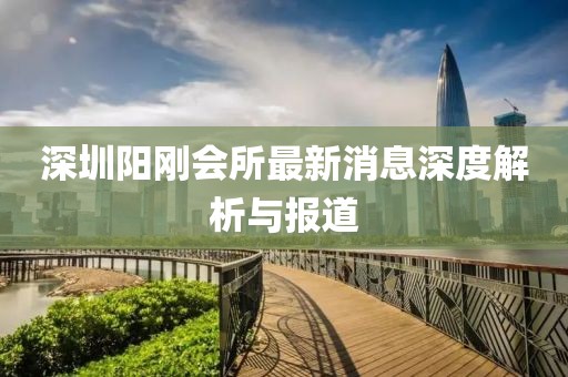深圳陽剛會(huì)所最新消息深度解析與報(bào)道
