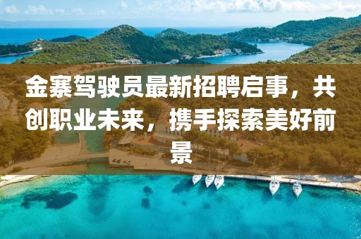 金寨駕駛員最新招聘啟事，共創(chuàng)職業(yè)未來，攜手探索美好前景