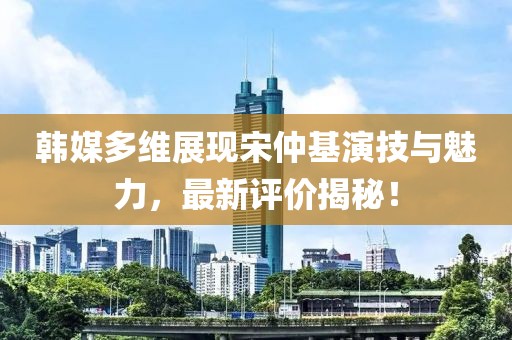 韓媒多維展現宋仲基演技與魅力，最新評價(jià)揭秘！