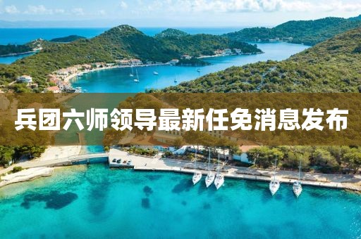 兵團(tuán)六師領(lǐng)導(dǎo)最新任免消息發(fā)布