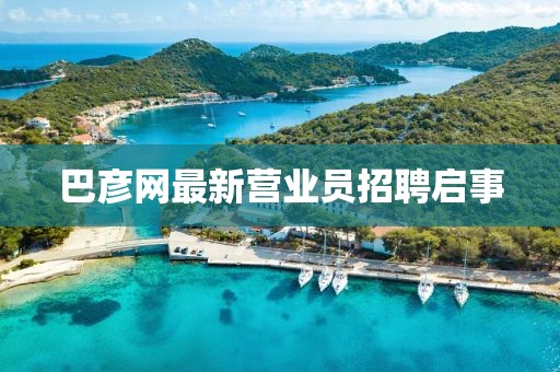 巴彥網(wǎng)最新營業(yè)員招聘啟事
