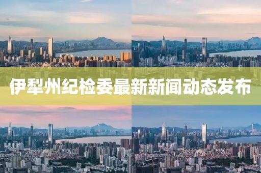 伊犁州紀(jì)檢委最新新聞動(dòng)態(tài)發(fā)布