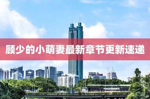 顧少的小萌妻最新章節(jié)更新速遞