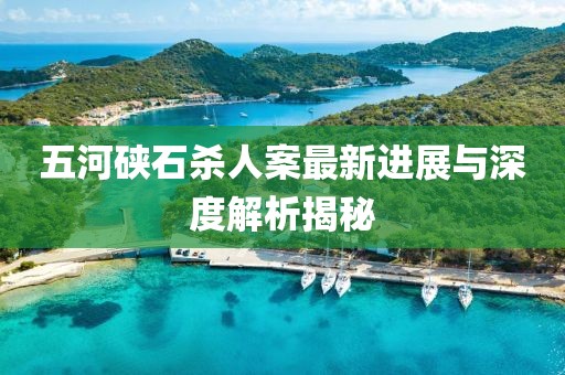 五河硤石殺人案最新進(jìn)展與深度解析揭秘