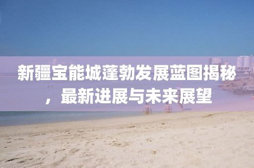 新疆寶能城蓬勃發(fā)展藍圖揭秘，最新進展與未來展望
