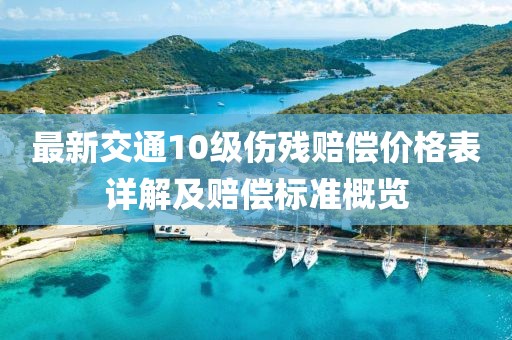 最新交通10級傷殘賠償價(jià)格表詳解及賠償標準概覽