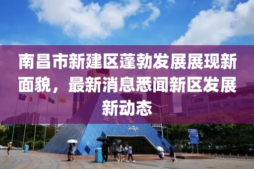 南昌市新建區(qū)蓬勃發(fā)展展現(xiàn)新面貌，最新消息悉聞新區(qū)發(fā)展新動態(tài)