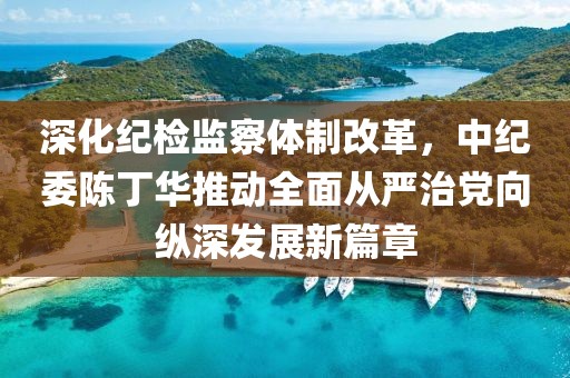 深化紀檢監(jiān)察體制改革，中紀委陳丁華推動全面從嚴治黨向縱深發(fā)展新篇章