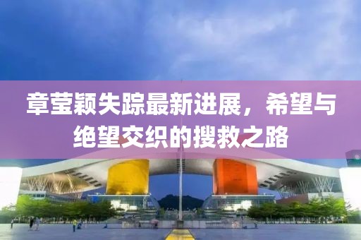 章瑩穎失蹤最新進展，希望與絕望交織的搜救之路