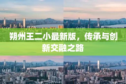 朔州王二小最新版，傳承與創(chuàng)新交融之路