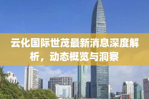 云化國際世茂最新消息深度解析，動(dòng)態(tài)概覽與洞察