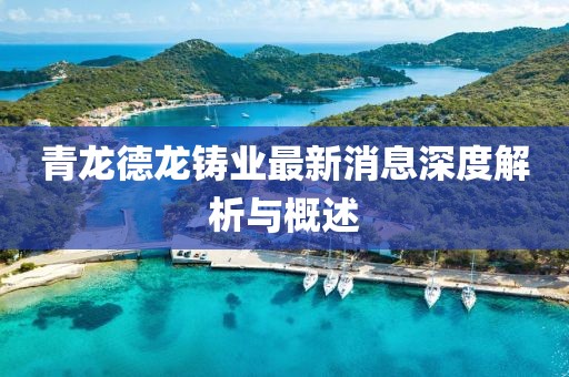 青龍德龍鑄業(yè)最新消息深度解析與概述