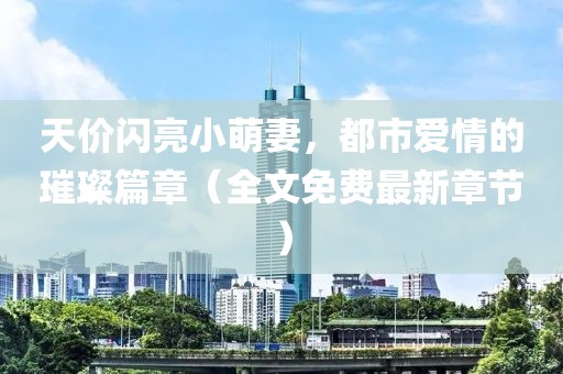 天價(jià)閃亮小萌妻，都市愛(ài)情的璀璨篇章（全文免費最新章節）