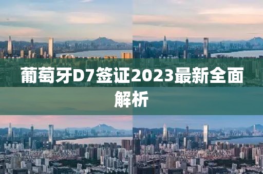 葡萄牙D7簽證2023最新全面解析