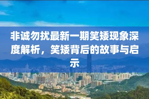 非誠勿擾最新一期笑矮現象深度解析，笑矮背后的故事與啟示