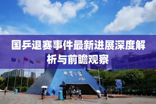 國乒退賽事件最新進(jìn)展深度解析與前瞻觀(guān)察