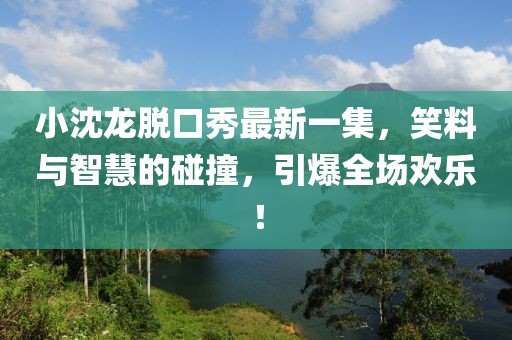 小沈龍脫口秀最新一集，笑料與智慧的碰撞，引爆全場(chǎng)歡樂(lè )！
