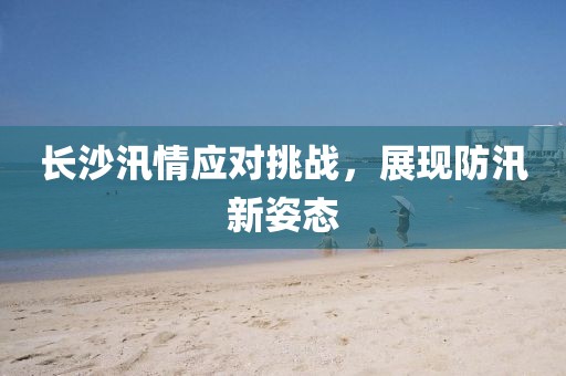 長(cháng)沙汛情應對挑戰，展現防汛新姿態(tài)