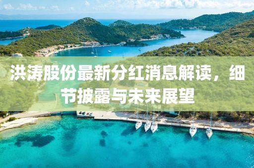 洪濤股份最新分紅消息解讀，細(xì)節(jié)披露與未來展望