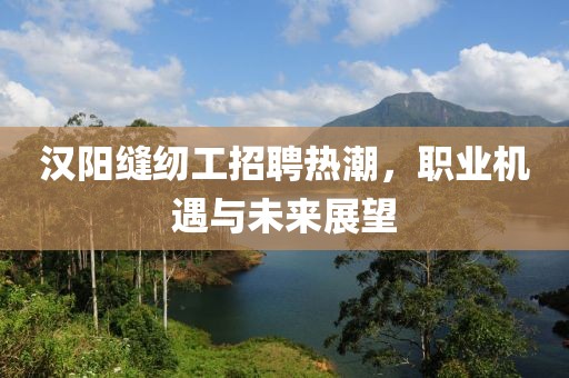 漢陽縫紉工招聘熱潮，職業(yè)機(jī)遇與未來展望