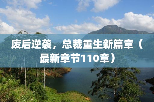 廢后逆襲，總裁重生新篇章（最新章節(jié)110章）