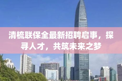 清梳聯(lián)保全最新招聘啟事，探尋人才，共筑未來之夢