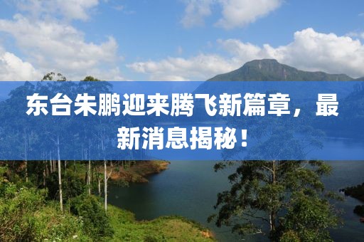 東臺(tái)朱鵬迎來(lái)騰飛新篇章，最新消息揭秘！
