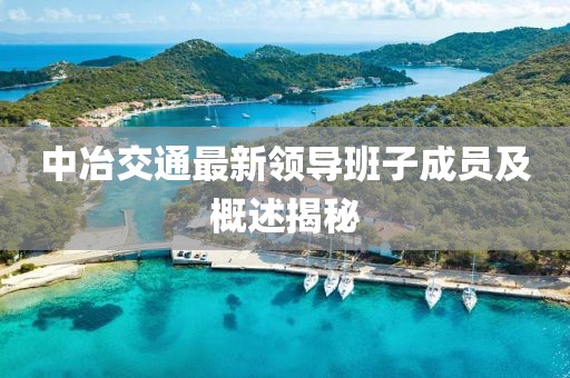中冶交通最新領(lǐng)導(dǎo)班子成員及概述揭秘