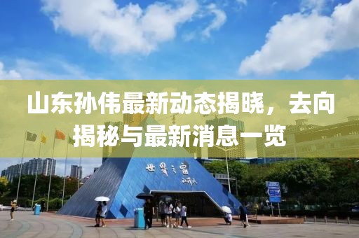 山東孫偉最新動(dòng)態(tài)揭曉，去向揭秘與最新消息一覽