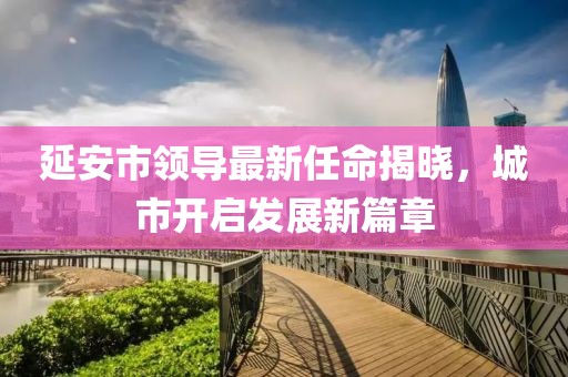 延安市領(lǐng)導(dǎo)最新任命揭曉，城市開(kāi)啟發(fā)展新篇章