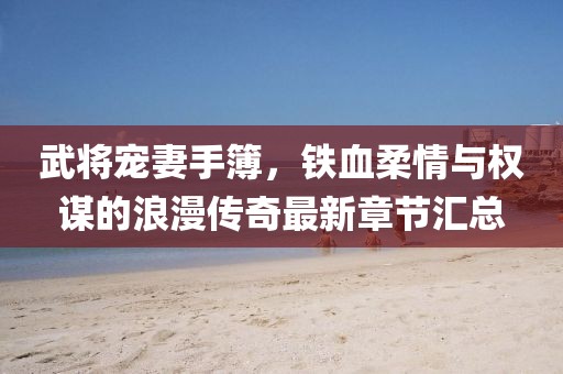 武將寵妻手簿，鐵血柔情與權謀的浪漫傳奇最新章節匯總